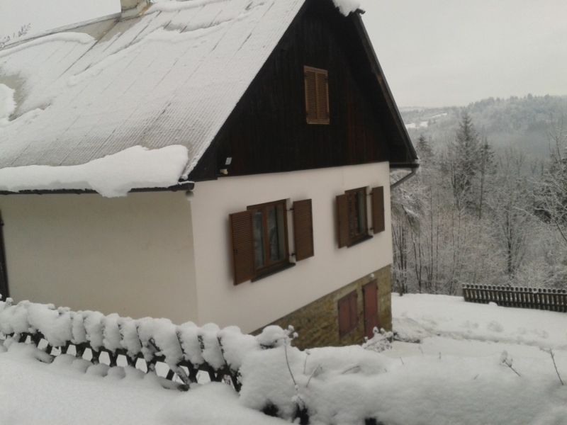 Zima v osade u Gašov :)